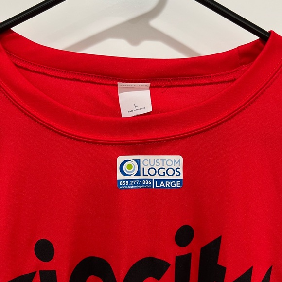 NBA Portland Trailblazers Warmup T-shirt - Picture 2 of 3